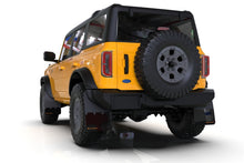 Load image into Gallery viewer, Rally Armor 21-24 Ford Bronco (Plstc Bmpr + RR - NO Rptr/Sprt) Blk Mud Flap w/Cy Orange Logo