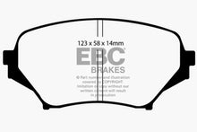 Load image into Gallery viewer, EBC 06-15 Mazda Miata MX5 2.0 Redstuff Front Brake Pads