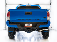 Load image into Gallery viewer, AWE 16-22 Toyota Tacoma 0FG Catback Exhaust w/ BashGuard - Dual Chrome Silver Tips