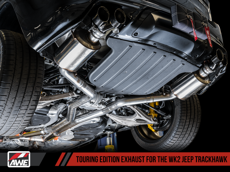 AWE Tuning 2020 Jeep Grand Cherokee SRT/Trackhawk Touring Edition Exhaust - Use w/Stock Tips