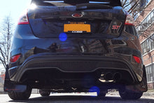 Load image into Gallery viewer, Rally Armor 13-19 Ford Fiesta ST Black UR Mud Flap w/Blue Logo