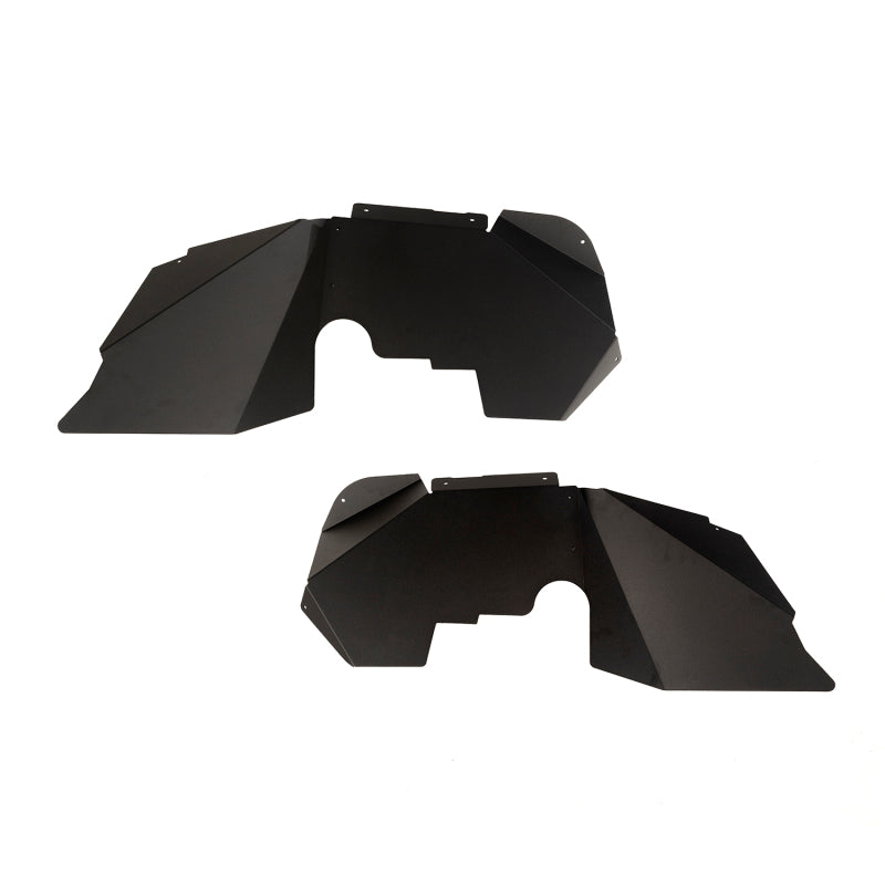 Rugged Ridge Aluminum Fender Liners Front Black 07-18 Jeep Wrangler JK/JKU