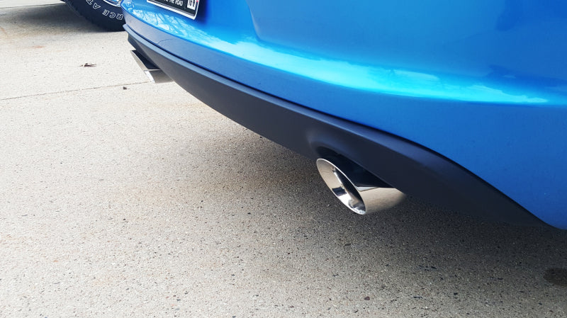 Corsa 2015-2016 Dodge Charger R/T w/ Pursuit Valance 2.5in Inlet / 4in Outlet Polished Tip Kit