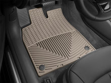 Load image into Gallery viewer, WeatherTech 12+ Audi A6/S6 Front Rubber Mats - Tan