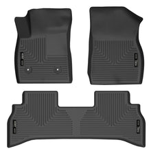 Load image into Gallery viewer, Husky Liners 21-22 Chevrolet Trailblazer (RWD) WeatherBeater Front &amp; 2nd Seat Floor Liners - Black