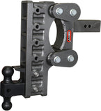 Gen-Y The Boss Torsion-Flex 2.5in Shank 12in Drop 21K Hitch w/GH-061 Dual-Ball/GH-062 Pintle Lock