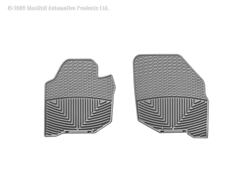 WeatherTech 07-08 Honda Fit Front Rubber Mats - Grey