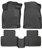 Husky Liners 2016 Honda Civic (4DR) WeatherBeater Combo Black Floor Liners