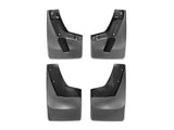 WeatherTech 15-20 Chevrolet Tahoe No Drill Mudflaps - Black