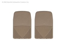 Load image into Gallery viewer, WeatherTech 98 Lincoln Navigator Front Rubber Mats - Tan