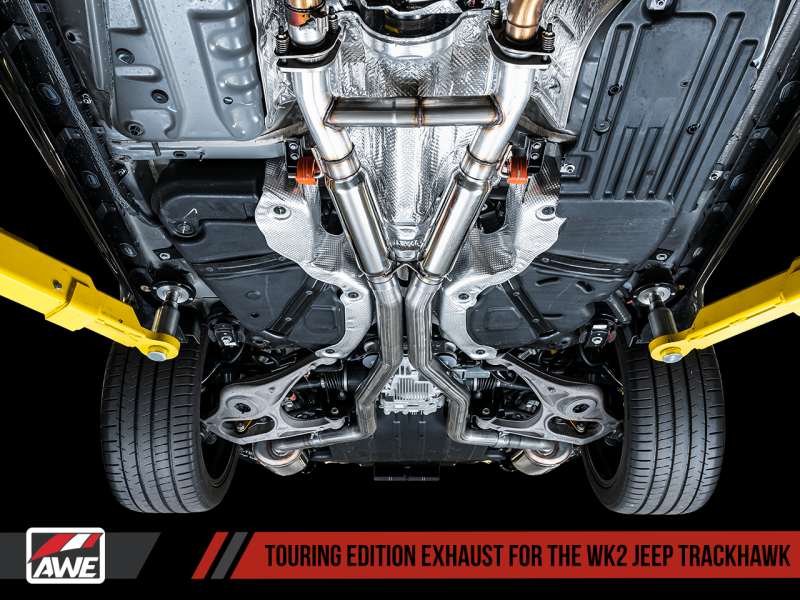 AWE Tuning 2020 Jeep Grand Cherokee SRT/Trackhawk Touring Edition Exhaust - Use w/Stock Tips