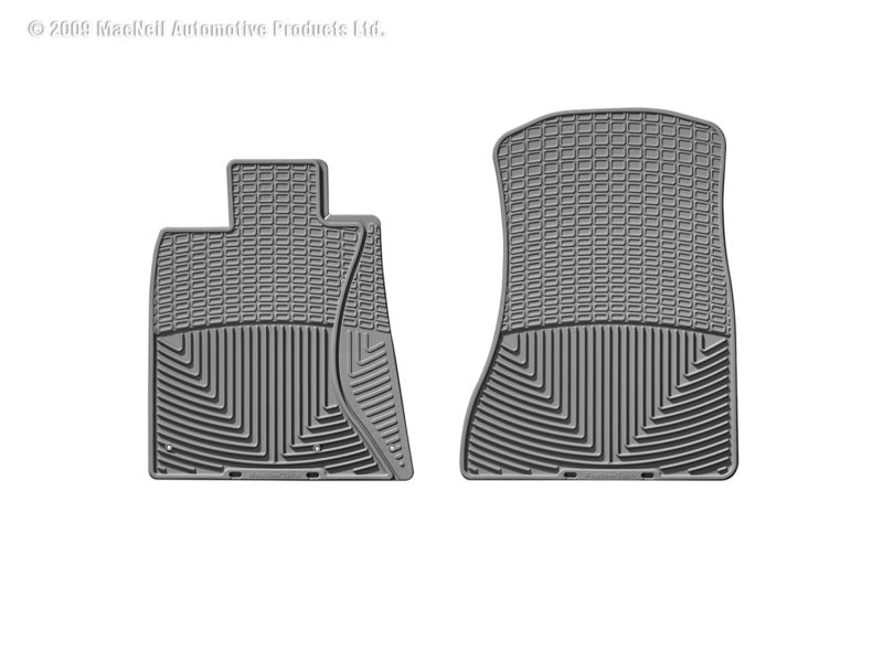 WeatherTech 06-12 Lexus GS 300 Front Rubber Mats - Grey