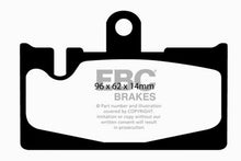 Load image into Gallery viewer, EBC 01-06 Lexus LS430 4.3 Greenstuff Rear Brake Pads