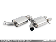 Load image into Gallery viewer, AWE Tuning Audi C7.5 A7 3.0T Touring Edition Exhaust - Quad Outlet Chrome Silver Tips