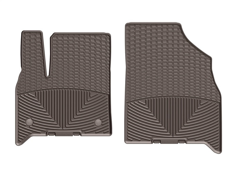 WeatherTech 2018+ Chevrolet Traverse Front Rubber Mats - Cocoa