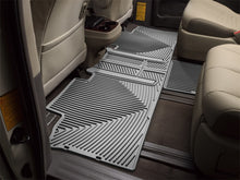 Load image into Gallery viewer, WeatherTech 11+ Toyota Sienna Rear Rubber Mats - Grey