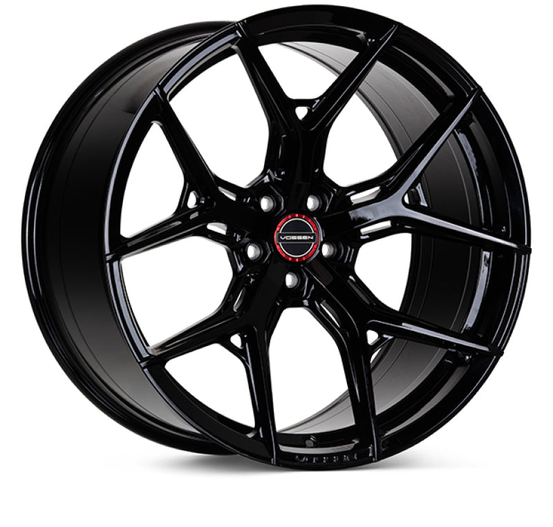 Vossen HF-5 19x9.5 / 5x112 / ET45 / Deep Face / 66.5 - Gloss Black Wheel