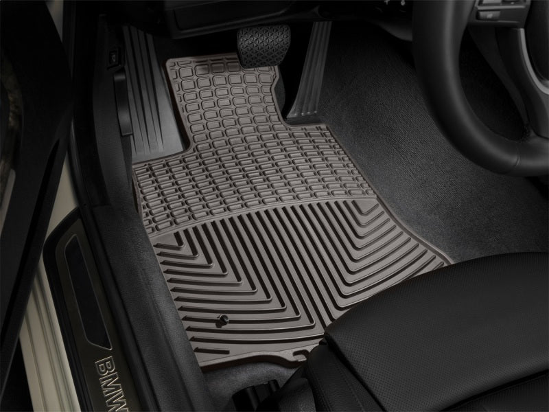 WeatherTech 2012-2015 BMW 6-Series Front Rubber Mats - Cocoa