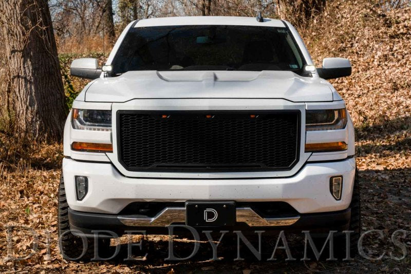 Diode Dynamics 14-19 Silverado/Sierra SS3 LED Ditch Light Kit Sport - White Combo