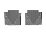 WeatherTech 2016+ Honda Civic Sedan / Coupe Rear Rubber Mats - Grey