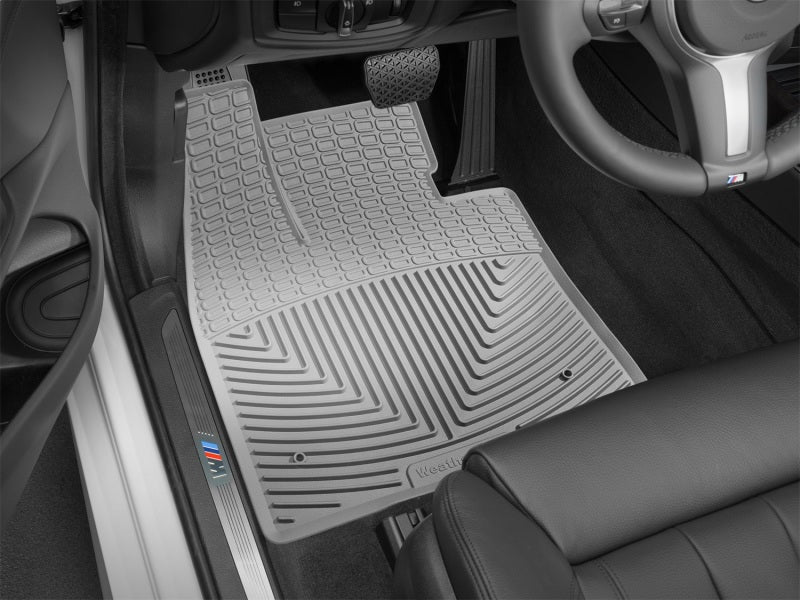 WeatherTech 14-15 BMW X5 Front Rubber Mats - Grey