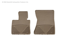 Load image into Gallery viewer, WeatherTech 07-13 BMW X5 Front Rubber Mats - Tan