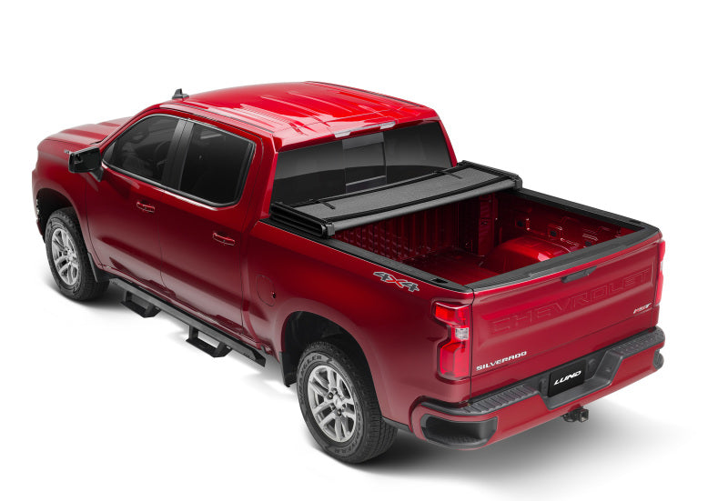 Lund 19-23 Chevrolet Silverado 1500 6.5ft Bed Genesis Elite Roll Up Tonneau - Black