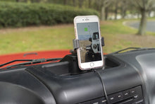 Load image into Gallery viewer, Rugged Ridge Dash Multi-Mount Charging Phone Kit 11-18 JK