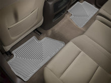 Load image into Gallery viewer, WeatherTech 14+ Chevrolet Silverado Rear Rubber Mats - Black