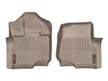 Load image into Gallery viewer, WeatherTech 2015+ Ford F-150 Supercab/Supercrew Front FloorLiner - Tan w/ First Row Bucket Seats