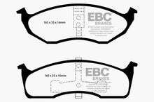 Load image into Gallery viewer, EBC 99-04 Chrysler 300M 3.5 Yellowstuff Front Brake Pads