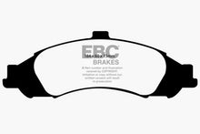 Load image into Gallery viewer, EBC 03-04 Pontiac GTO 5.7 (Solid Rear Rotors) Redstuff Front Brake Pads