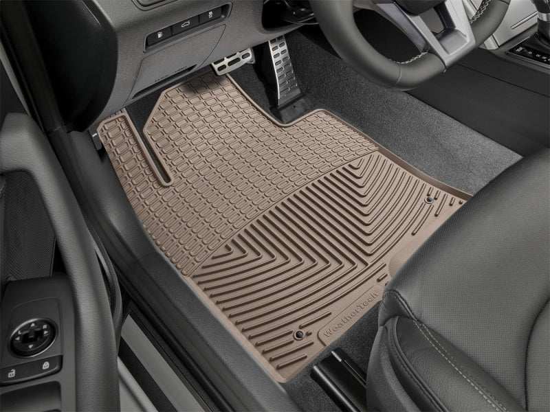 WeatherTech 2016+ Hyundai Sonata Front Rubber Mats - Tan (Fits Hybrid-Does Not Fit Plug-In Hybrid)