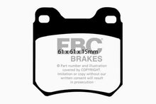 Load image into Gallery viewer, EBC 97-01 Cadillac Catera 3.0 Redstuff Rear Brake Pads