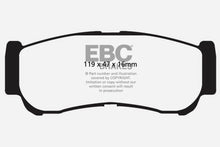 Load image into Gallery viewer, EBC 07-09 Hyundai Santa Fe 2.7 Yellowstuff Rear Brake Pads