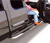 Go Rhino 02-04 Nissan Frontier 4000 Series SideSteps - Cab Length - Chrome