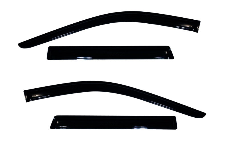 AVS 11-18 Jeep Grand Cherokee Ventvisor Outside Mount Window Deflectors 4pc - Smoke