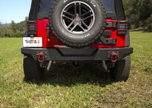 Load image into Gallery viewer, Rugged Ridge Spartan Rear Bumper Full Width 07-18 Jeep Wrangler JK