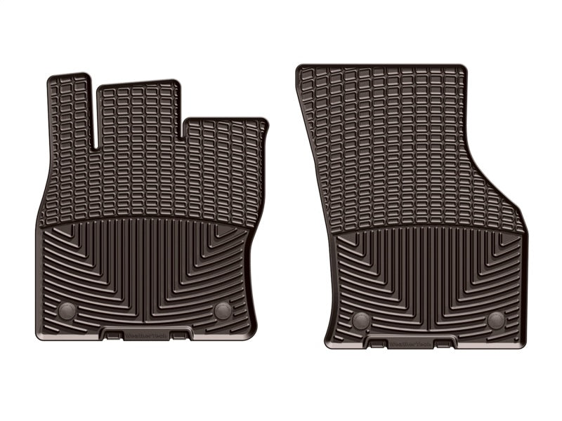 WeatherTech 2015+ Audi A3/S3 Front Rubber Mats - Cocoa