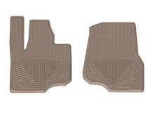 Load image into Gallery viewer, WeatherTech 2018+ Lincoln Navigator / Navigator L Front Rubber Mats - Tan