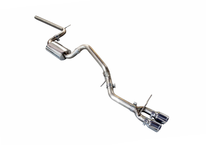 AWE Tuning VW MK7 Golf SportWagen Touring Edition Exhaust w/Chrome Silver Tips (90mm)