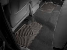 Load image into Gallery viewer, WeatherTech 2014+ Chevrolet Silverado Rear Rubber Mats - Cocoa