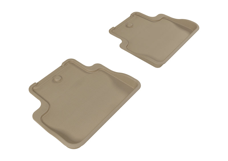 3D MAXpider 2009-2014 Acura TL FWD Kagu 2nd Row Floormats - Tan