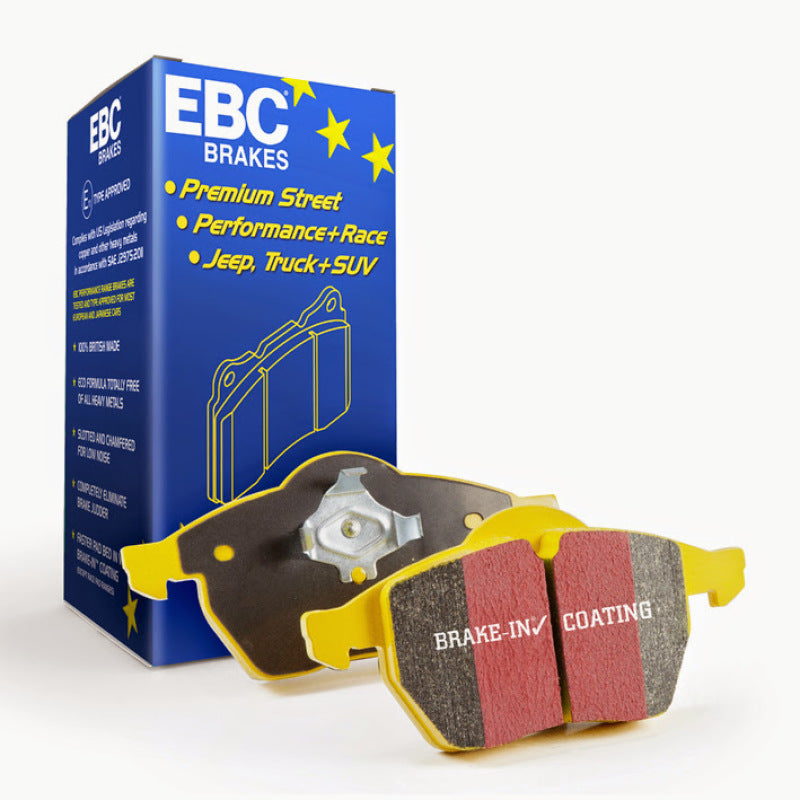 EBC 04-07 Maserati Quattroporte 4.2 Yellowstuff Rear Brake Pads