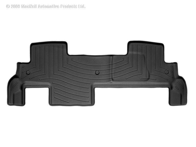 WeatherTech 07+ GMC Acadia Rear FloorLiner - Black