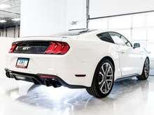 Load image into Gallery viewer, AWE Tuning 2018+ Ford Mustang GT (S550) Cat-back Exhaust - Track Edition (Quad Diamond Black Tips)