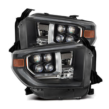 Load image into Gallery viewer, AlphaRex 14-21 Toyota Tundra NOVA-Series LED Proj Headlights Blk w/Actv Light &amp; Seq. Sig + DRL