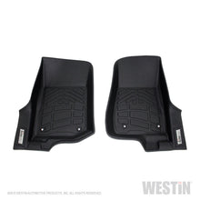 Load image into Gallery viewer, Westin 2018-2019 Jeep Wrangler JL Wade Sure Fit Floor Liners Front - Black