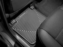 Load image into Gallery viewer, WeatherTech 06+ Lincoln MKZ Rear Rubber Mats - Black