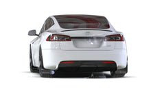 Load image into Gallery viewer, Rally Armor 21-24 Tesla Model S / S Plaid Black UR Mud Flap w/White Logo